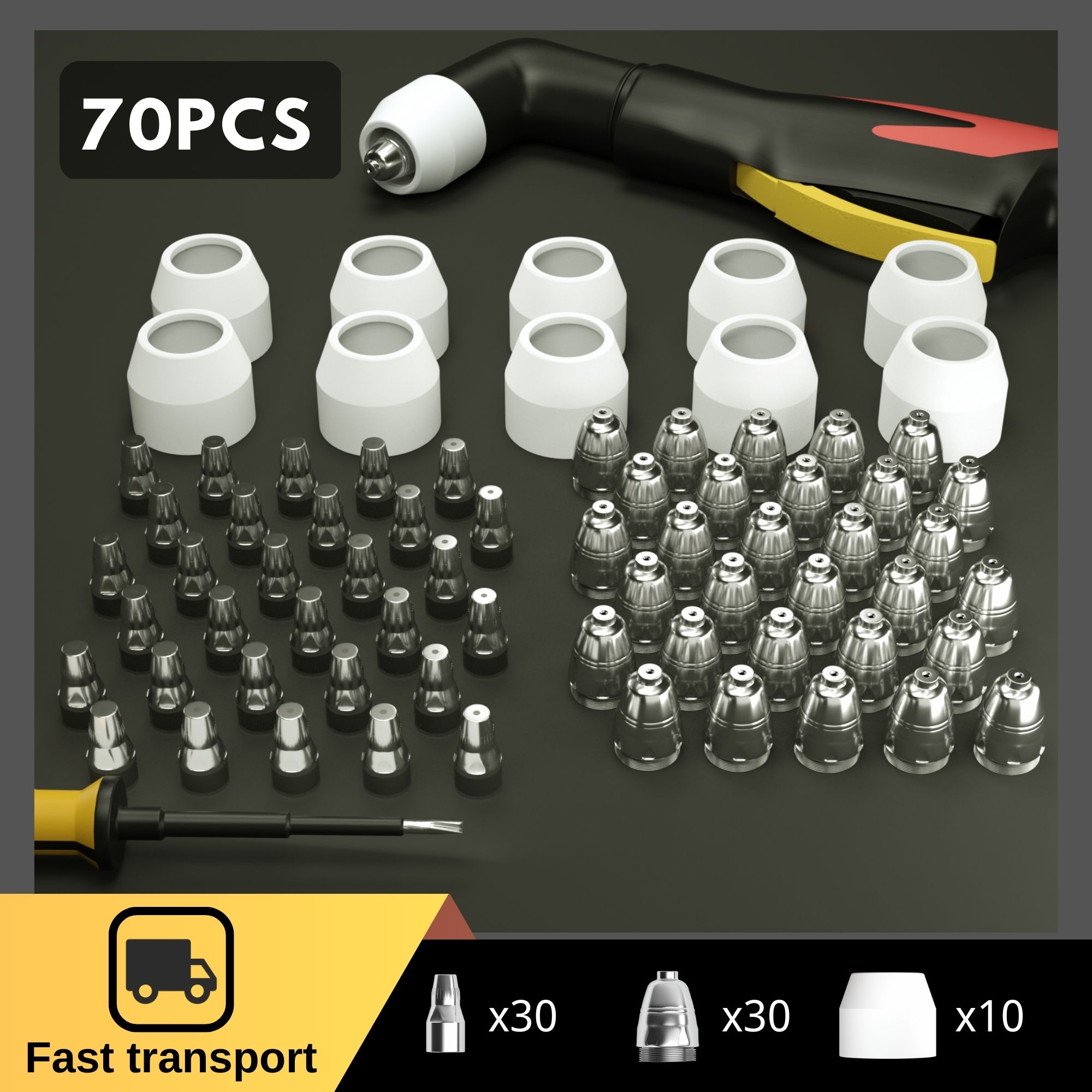 Plasma Torch P80 - Kit di taglio al Plasma P80