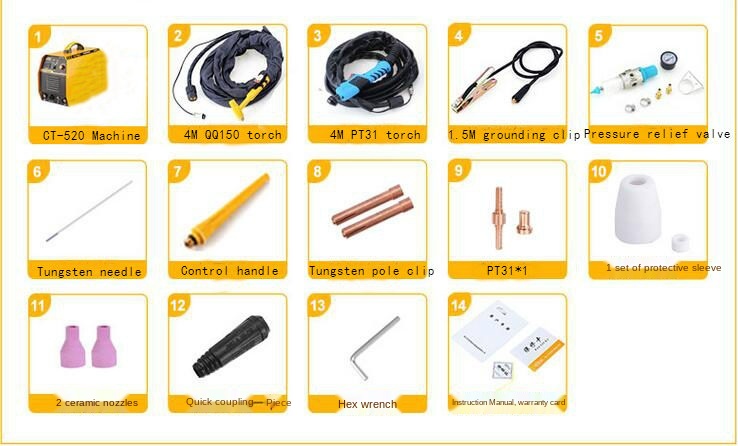 Saldatrici saldatrici DC con s - Plasma Cutter 3 In 1 Tig Mma recensione e prezzo
