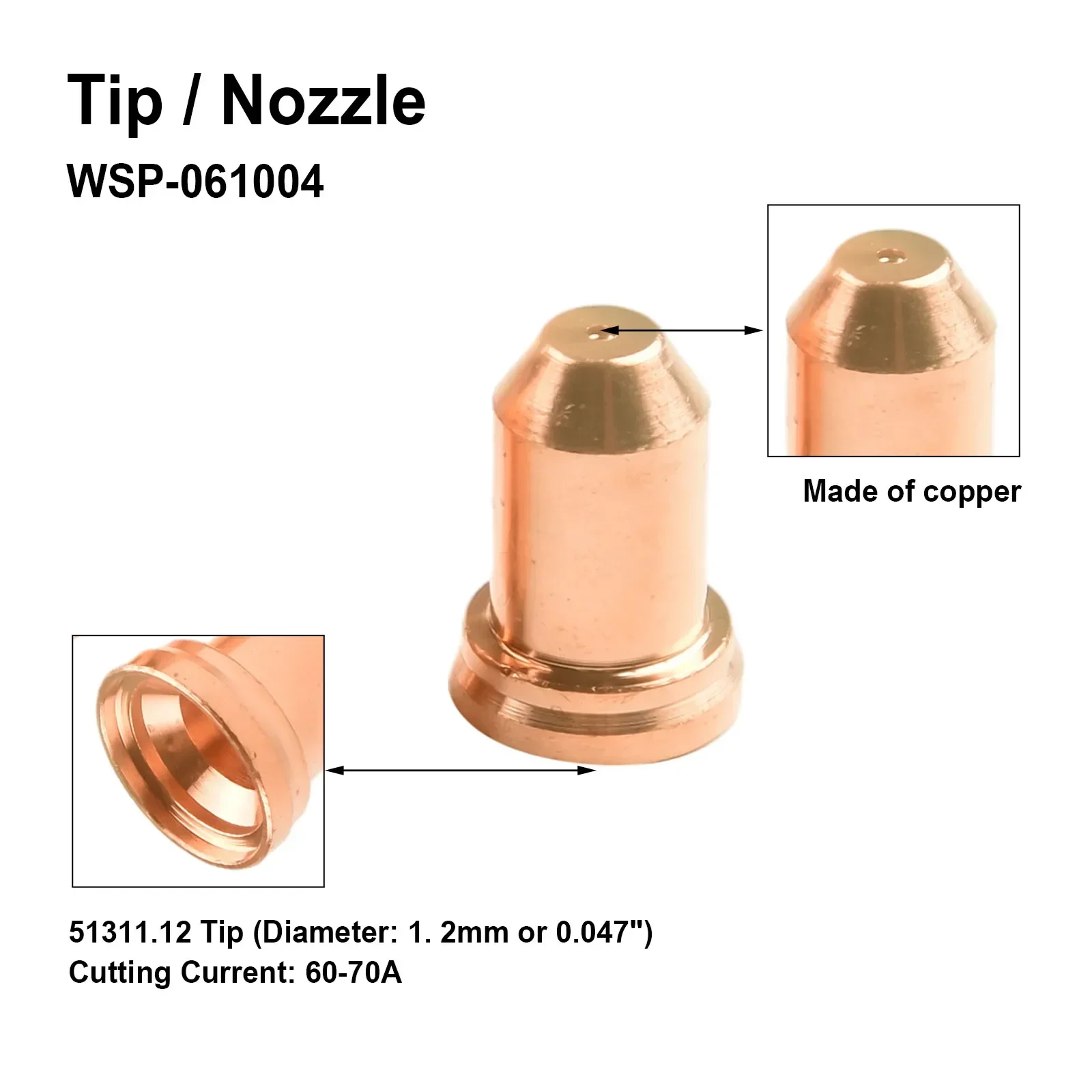 60 pz. Elettrodi per Torcia Pl - Plasma Cutter Torch Consumables recensione e prezzo