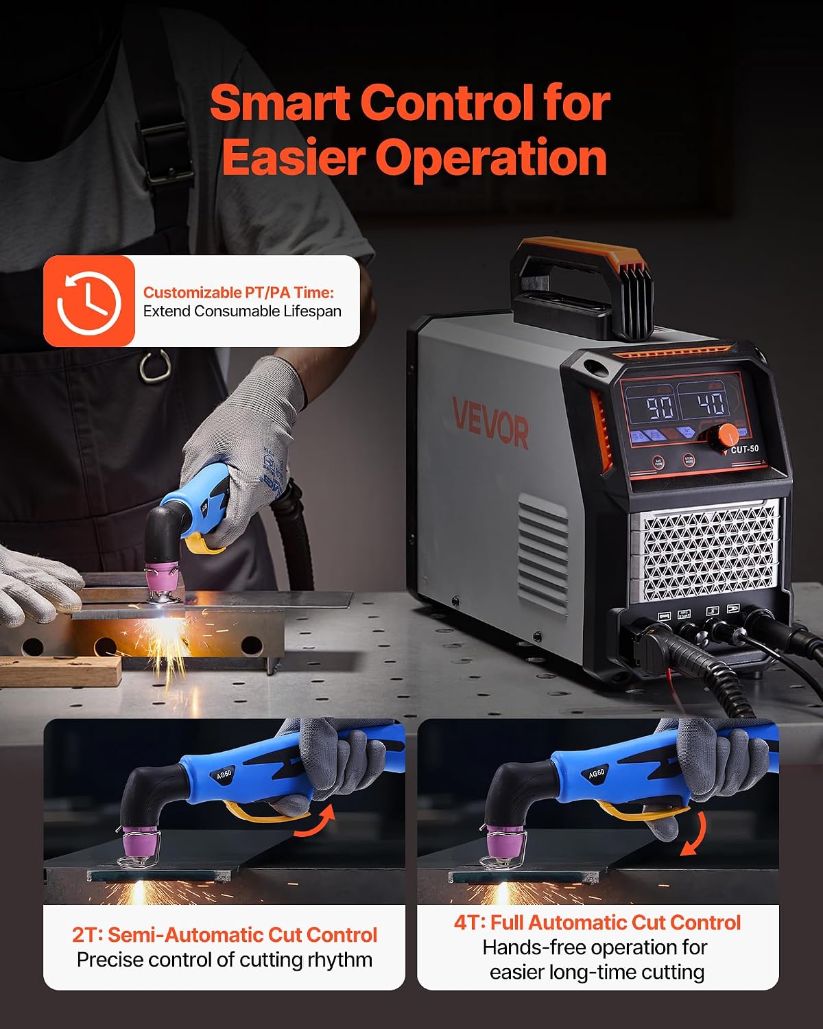Tagliatrice al Plasma 50A con  - Plasma Cutter 50A Inverter recensione e prezzo