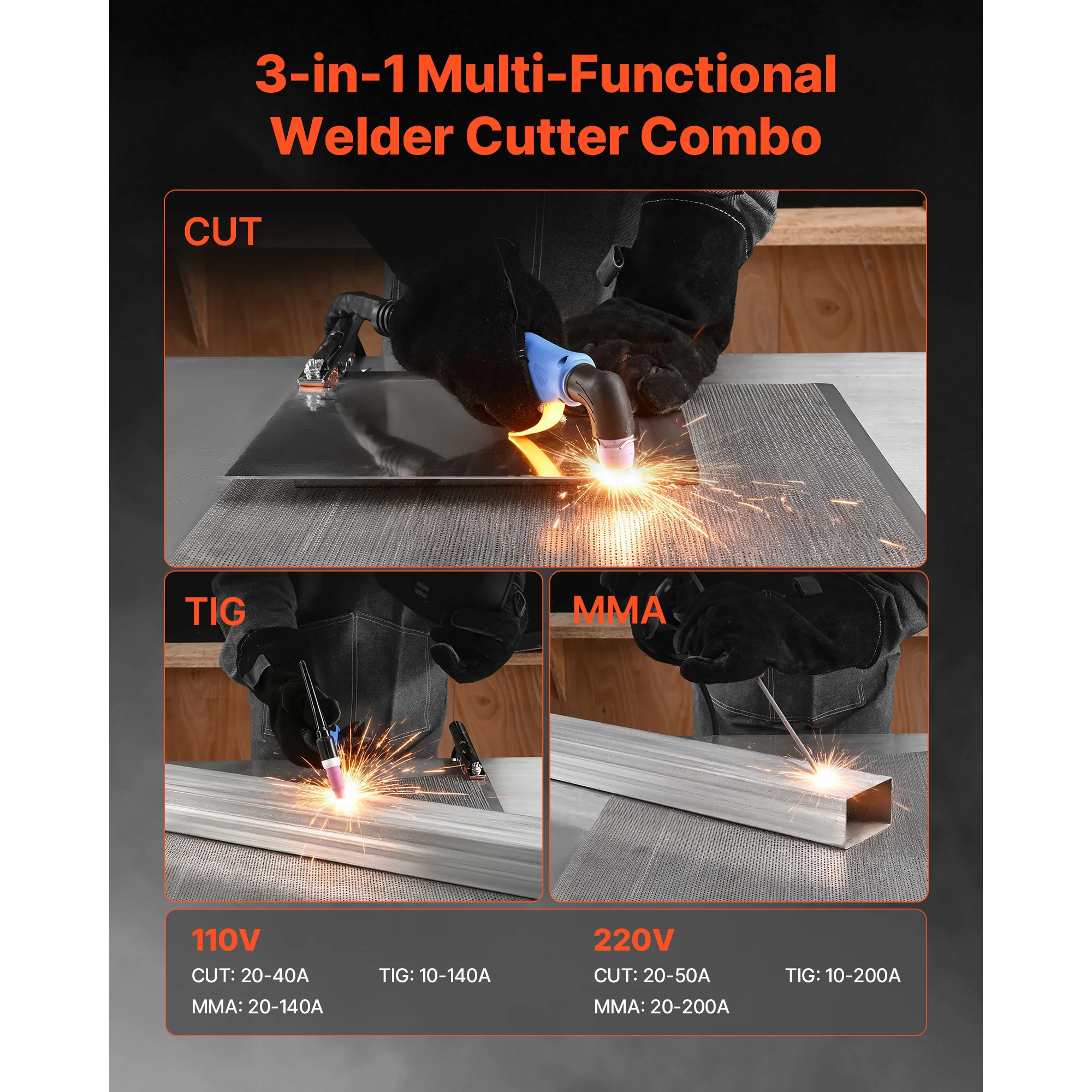Saldatrice e tagliatrice al pl - Plasma Cutter 3 In 1 Tig Mma recensione e prezzo