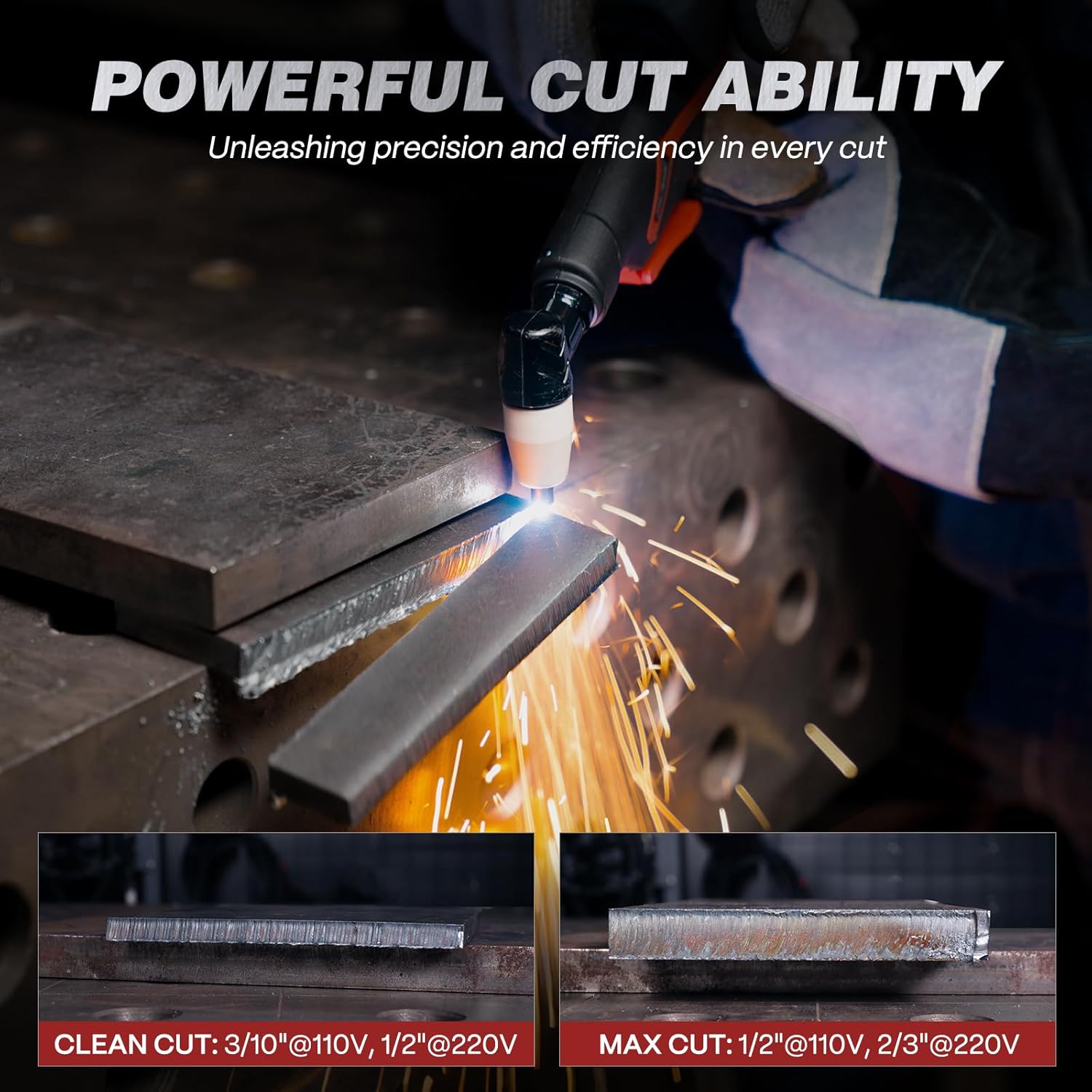 ARCCAPTAIN Tagliatrice al Plas - Plasma Cutter 50A Inverter recensione e prezzo