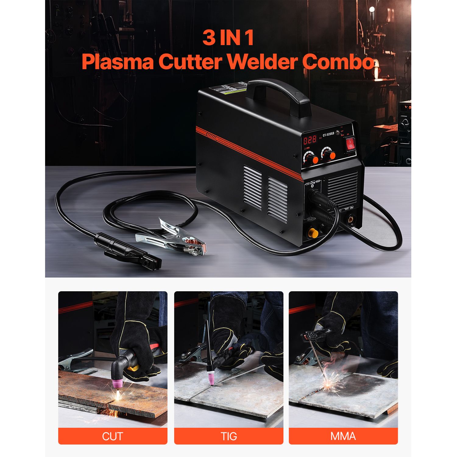 Macchina 3 in 1 per taglio e s - Plasma Cutter 3 In 1 Tig Mma recensione e prezzo