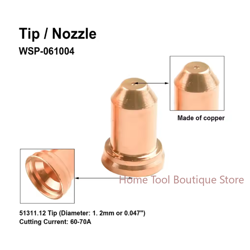 Ugello 60 pz PT-80 PT80 IPT-80 - Plasma Cutter Torch Consumables recensione e prezzo