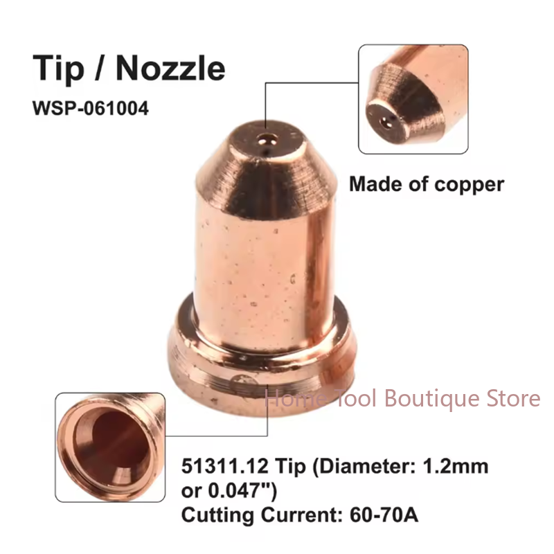 Ugello 60 pz PT-80 PT80 IPT-80 - Plasma Cutter Torch Consumables recensione e prezzo