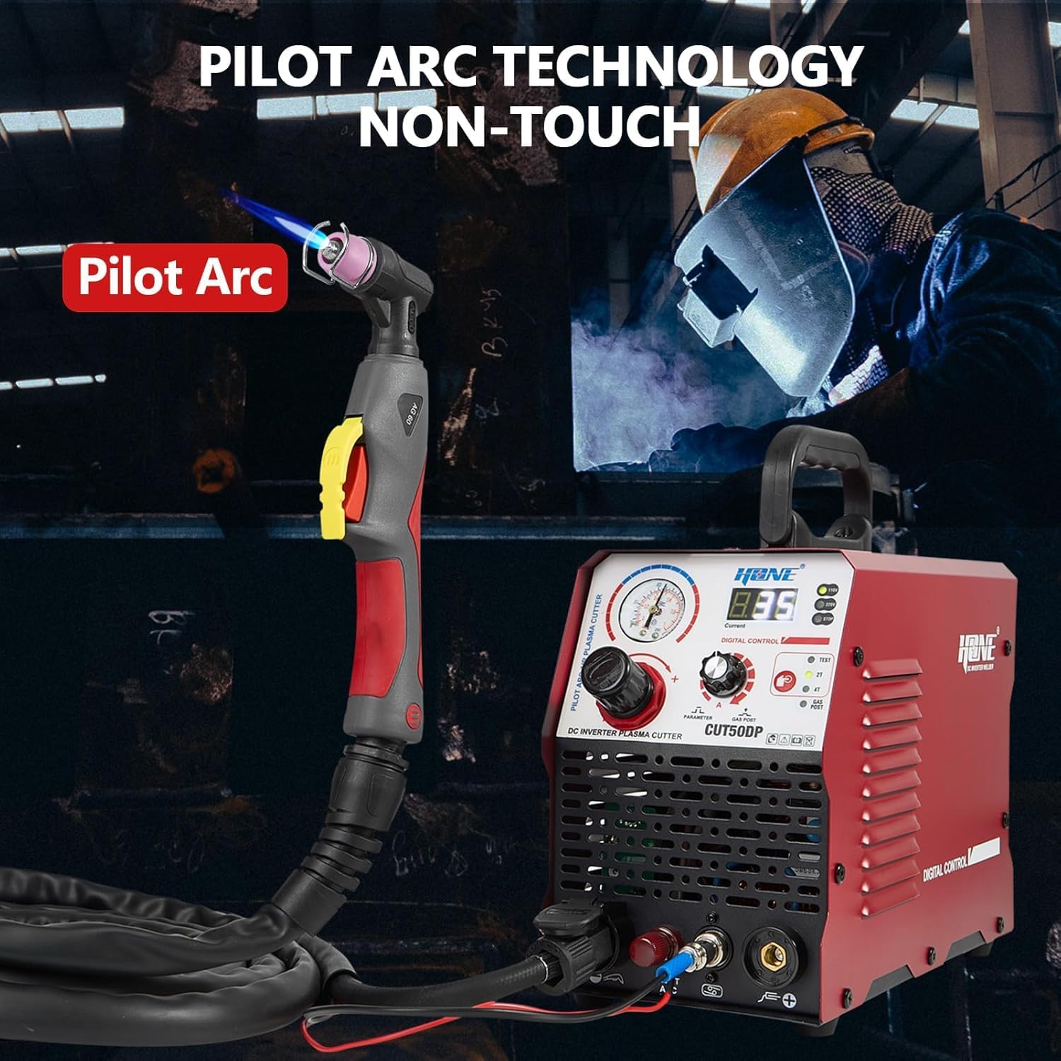 HONE 110 V/220 V Actual 50 A C - Plasma Cutter 50A Inverter recensione e prezzo