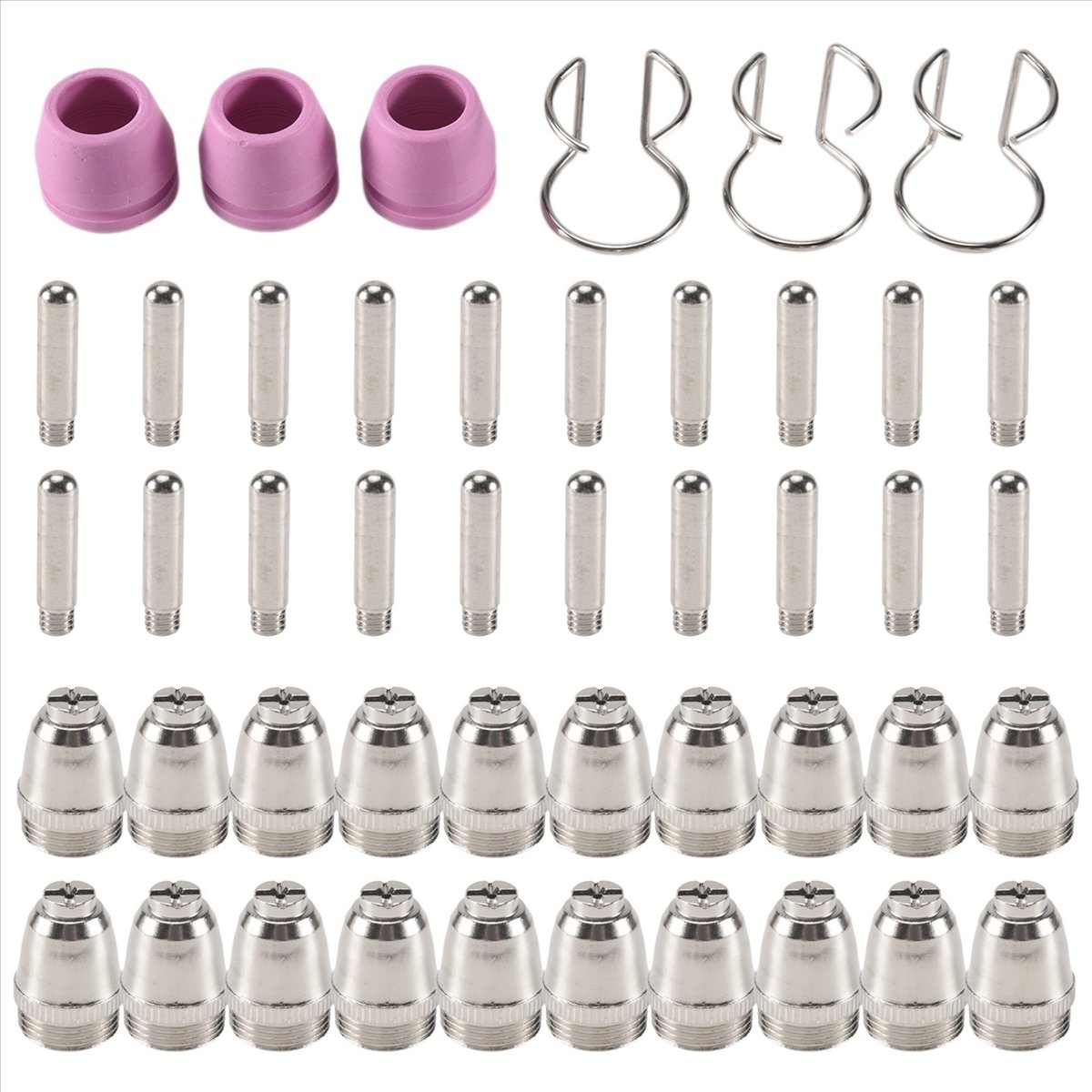 L63A 46 Pezzi per -55 -60 WSD- - Plasma Cutter Torch Consumables recensione e prezzo